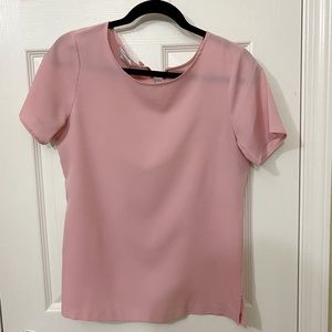 Van Heusen Pink Short Sleeve Blouse